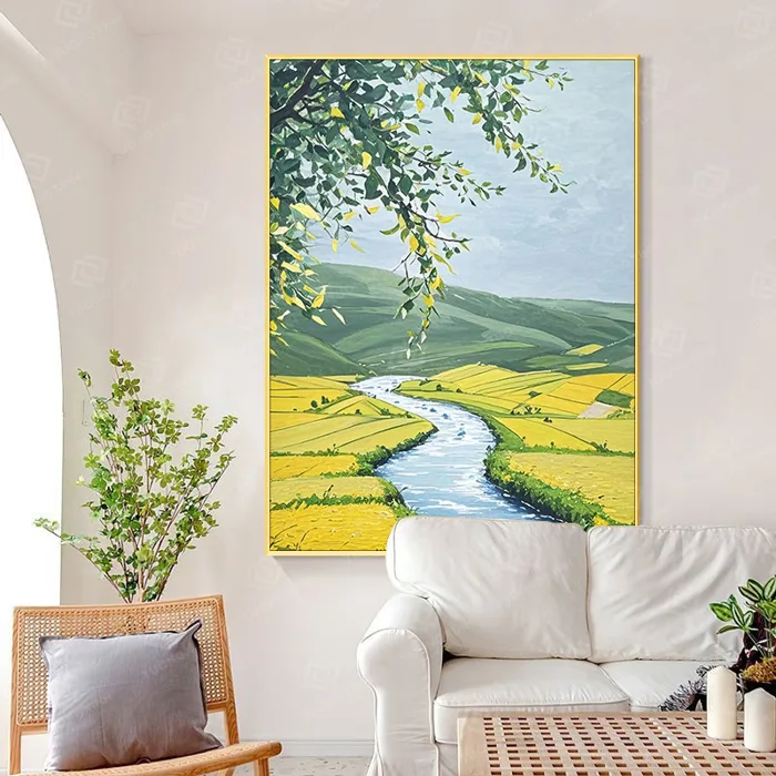 Tranh phong cảnh trừu tượng nghệ thuật TG4736