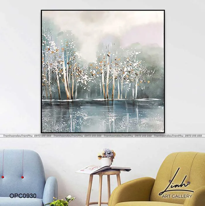 Tranh Phong Cảnh Trừu Tượng - OPC0930