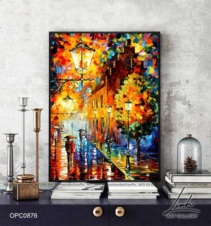 Tranh Phong Cảnh Trừu Tượng - OPC0876