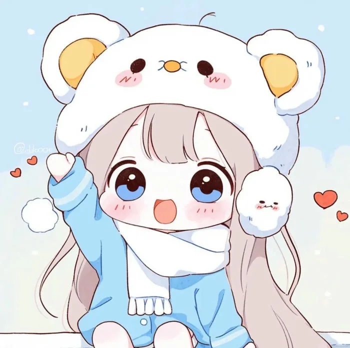 133+ Avatar đôi cute chibi dùng chung là hết nước chấm