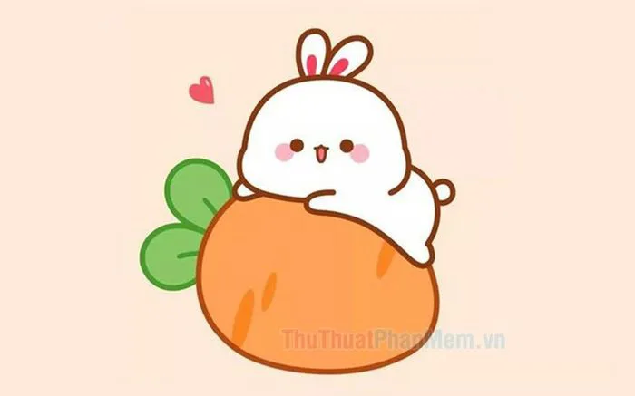 Những hình ảnh thỏ chibi dễ thương và tuyệt đẹp