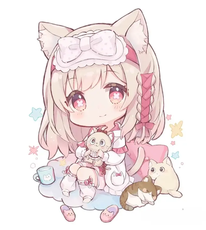 Tổng hợp hình ảnh hình nền chibi cute miễn phí full HD