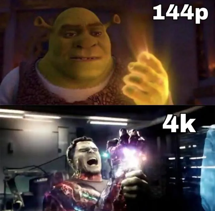 Beautiful 4k resolution