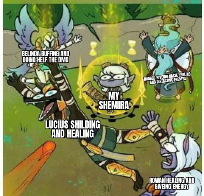 Seris paladins | Wizard101 memes, Afk arena fanart, Fandom memes