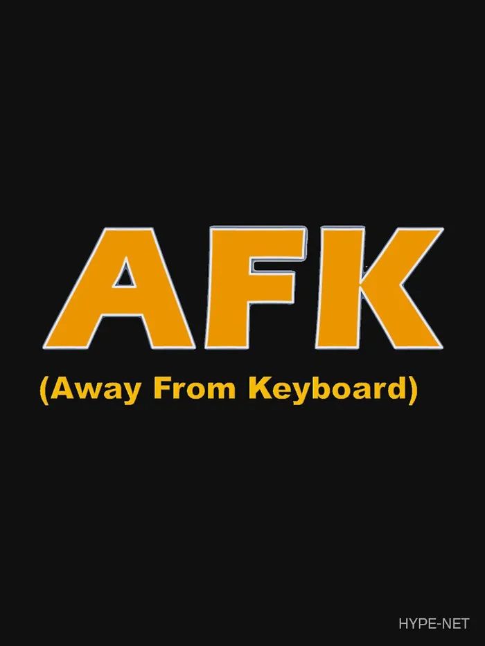 AFK Away From Keyboard Gamer Acronym Funny Gaming Meme Shirt