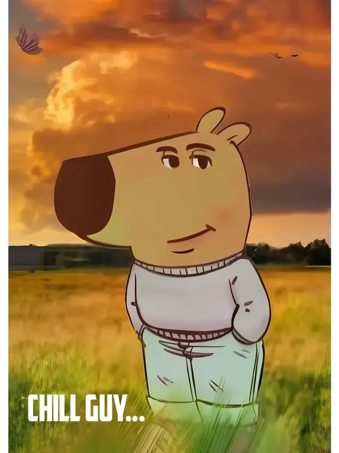 Tổng hợp ảnh meme chill guy hài hước, thư giãn cực chất Tổng hợp ảnh meme chill guy hài hước, thư giãn cực chất