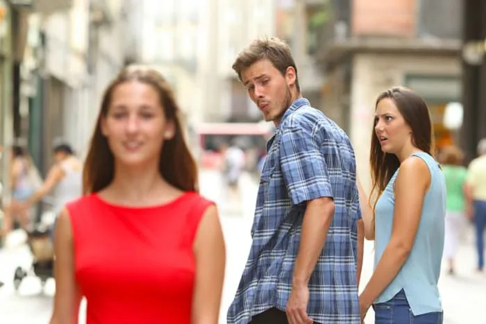 Distracted Boyfriend Meme Generator — Free, No Sign-Up | Memebuilder.ai
