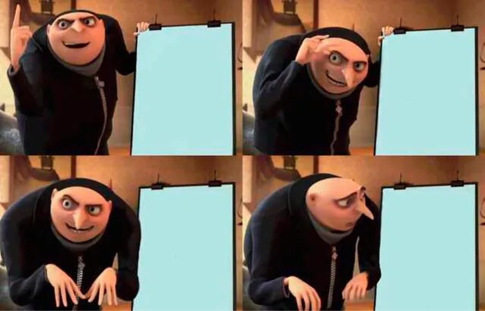 Despicable Me Blank Meme | Gru meme, Blank memes, Memes funny