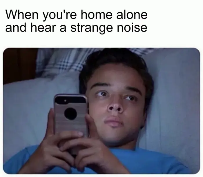 Boy Looking Away From Phone Meme Template — Kapwing