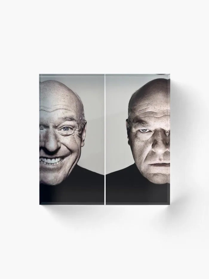 HD Dean Norris Reaction / Hank Shrader Breaking Bad Meme Acrylic Block
