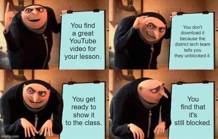 Blocked Video Meme – & How You Can Make Your Own | Larry Ferlazzo's  Websites of the Day...