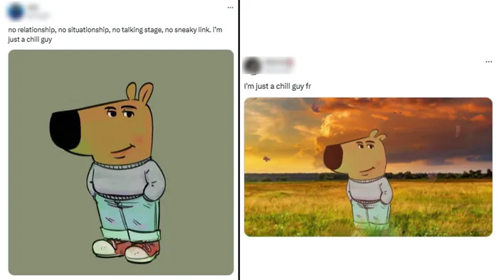 Chill guy là gì? Hé lộ sự thật về meme cô nàng thư giãn