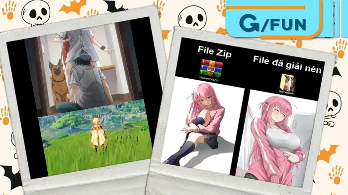 Tổng hợp meme hài hước cuối tuần: Giải nén file 69, nụ cười của crush, tiền lì xì … | GEARVN