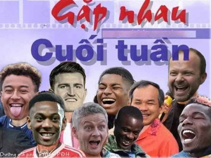 Meme ⚡ Gặp nhau cuối tuần với gương mặt của của HLV và các cầu thủ