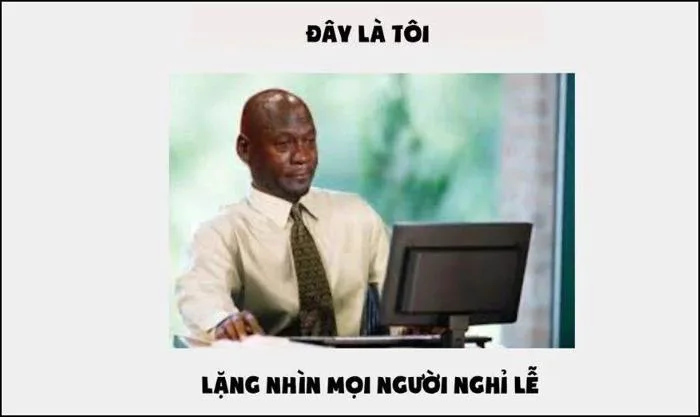 999+ ảnh chế nghỉ lễ 30/4 1/5 hài hước, vui nhộn 2026