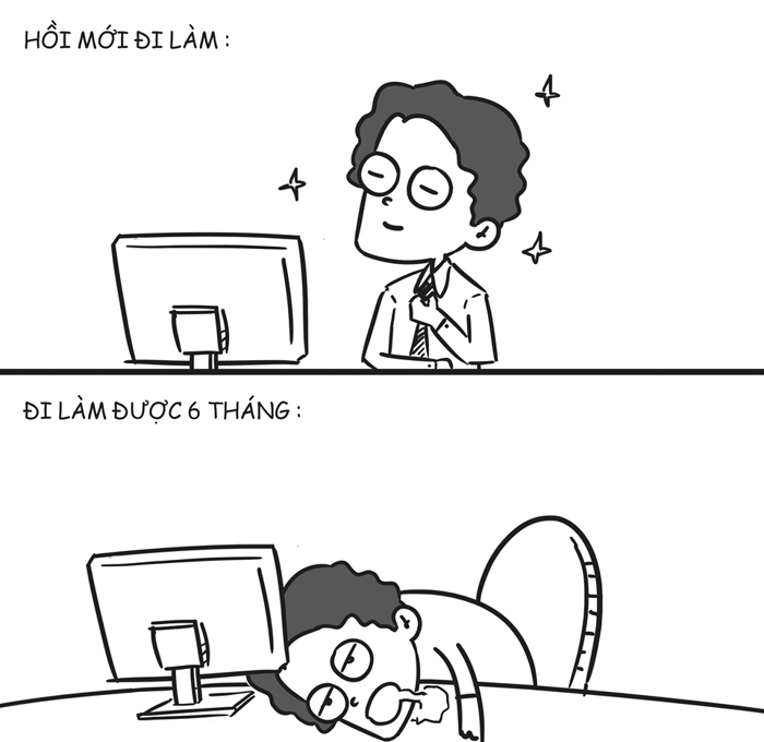 Người trẻ ơi: Sao lúc mới đi làm thì rõ nhiệt huyết mà vài tháng sau đã muốn bỏ cuộc vậy?