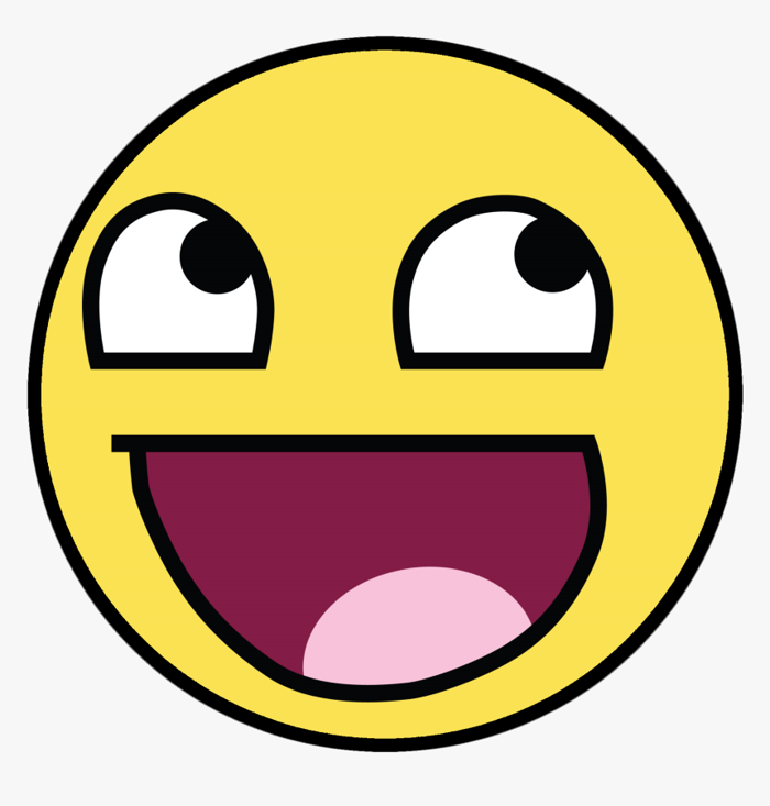 Meme Emoji Png - Awesome Face Transparent, Png Download , Transparent Png  Image - PNGitem