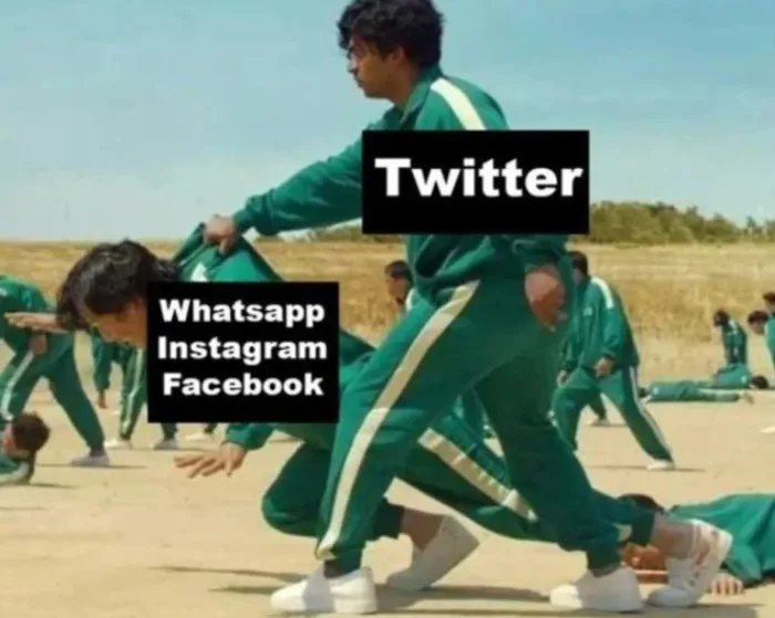 Internet ngập tràn meme sau vụ Facebook 'bay màu': Từ ăn theo Squid Game  đến ảnh Mark Zuckerberg tự tay khắc phục sự cố - DNTT online