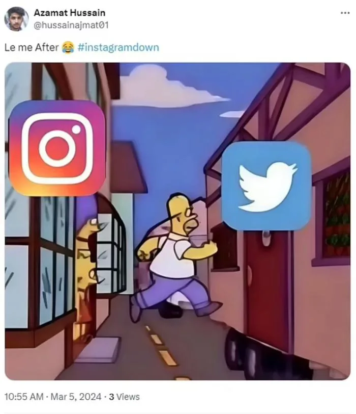 Meme tràn ngập mạng xã hội trong thời gian Facebook ngừng hoạt động