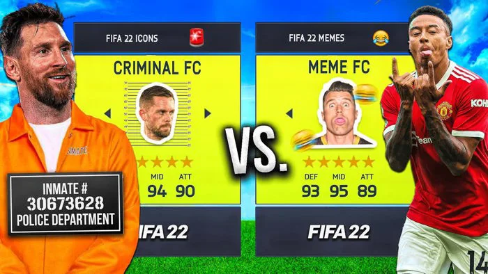Prison FC vs. Meme FC... in FIFA 22! 🤣 Prison FC vs. Meme FC... in FIFA 22! 🤣