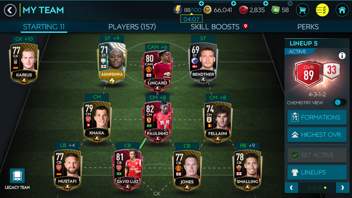 Meme] Most fifa players just buy the players who are the best in the game,  but I decided to make a team with the greatest real football legends that  are still playing