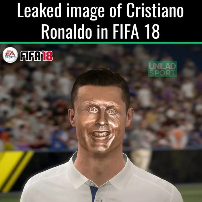 Cristiano in FIFA 18 😂 Cristiano in FIFA 18 😂
