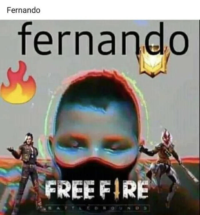 Fernando free fire 😎🔥 | Freed man meme, Cringe free meme, Anime cringe  face meme