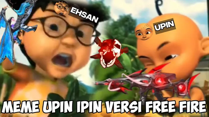 meme Upin Ipin versi free fire ngakak - BiliBili