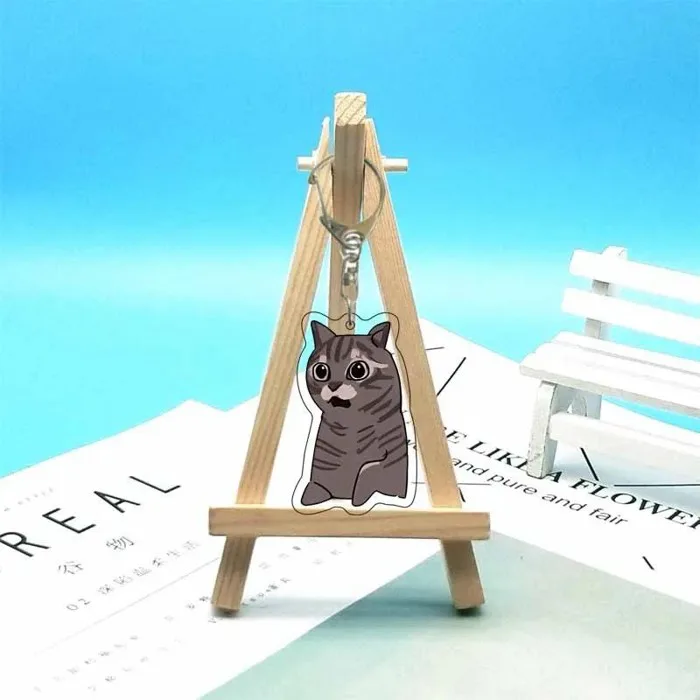Móc khóa mèo meme mica dễ thương Banana Cat Maxwell El Gato phụ kiện treo  cặp túi xách làm quà tặng bạn thân độc lạ | Shopee Việt Nam