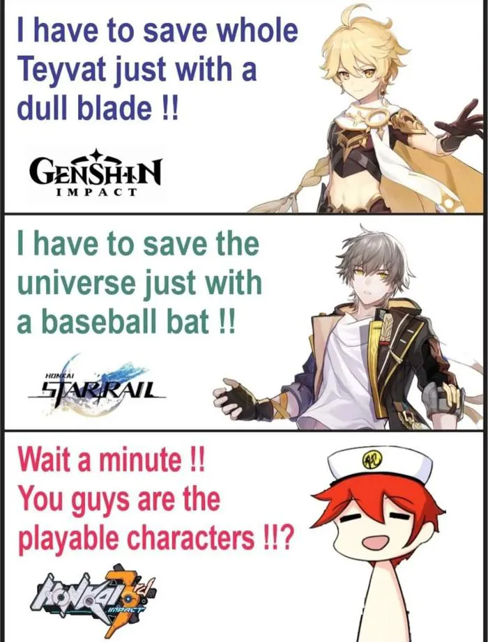 Hoyoverse memes i found - Genshin Impact - Honkai: Star Rail - Honkai  Impact 3rd - TapTap