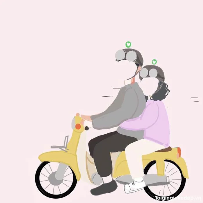 Hình ảnh ghép mặt 2 người hài hước và cute - Ảnh đẹp Free