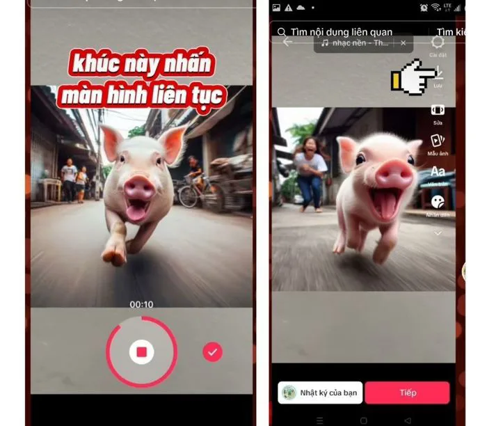 Hướng dẫn cách ghép mặt mình vào Runmeme, tạo ảnh rượt đuổi thú vị