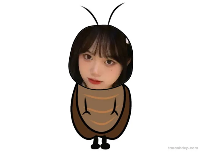 Ghép mặt bạn vào con Gián Cute