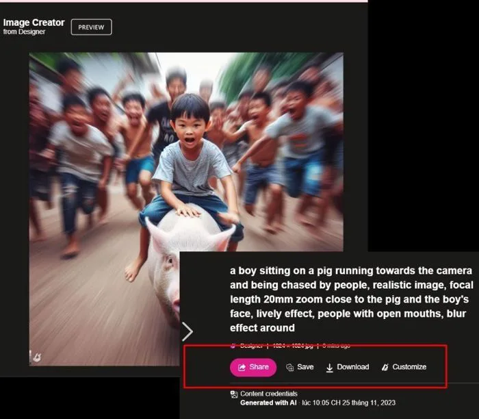 Hướng dẫn cách ghép mặt mình vào Runmeme, tạo ảnh rượt đuổi thú vị