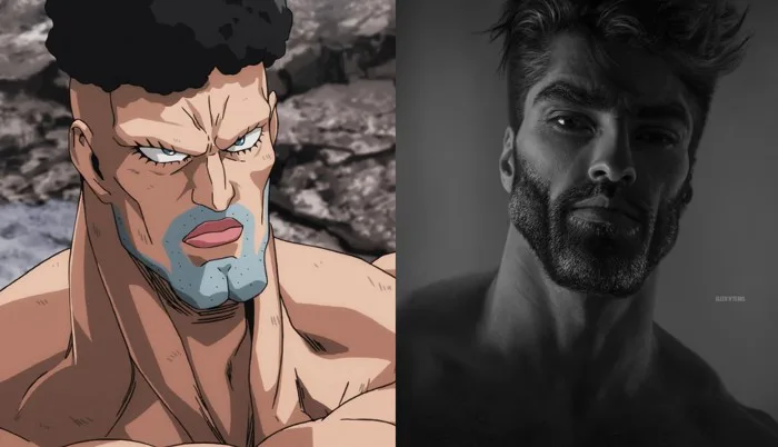 Gã meme Gigachad thực sự giống như một tù nhân Puri Puri trong đời thực! :  r/OnePunchMan