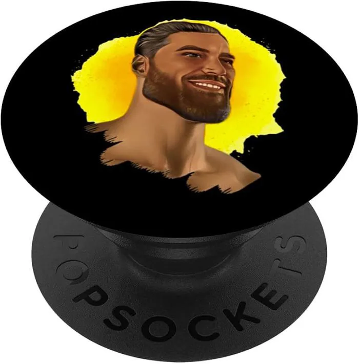 Amazon.com: Funny Gigachad Meme Giga Chad Alpha Male Sigma Male Memes  PopSockets Swappable PopGrip : Cell Phones & Accessories