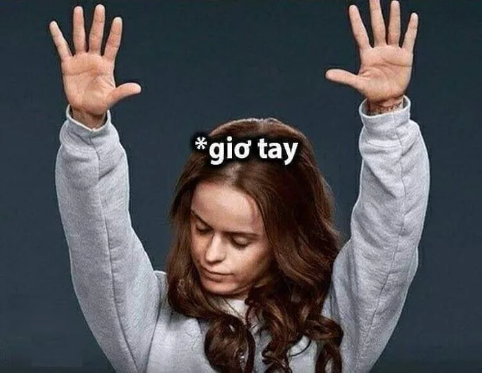 Tổng hợp những hình ảnh meme giơ tay đầy hài hước và sáng tạo