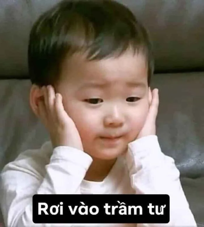 Tổng hợp meme em bé Hàn Quốc hài hước, cute, đáng yêu