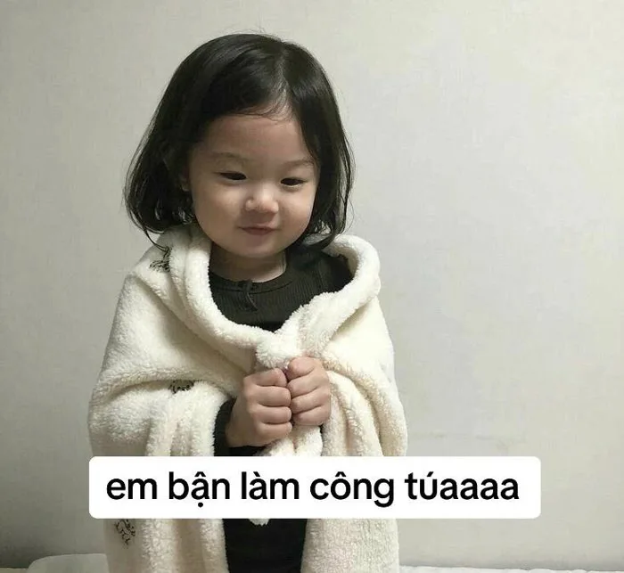 Tổng hợp meme em bé Hàn Quốc hài hước, cute, đáng yêu