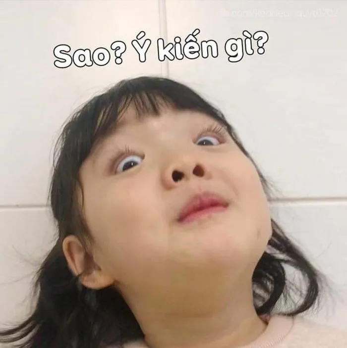 Tổng hợp meme em bé Hàn Quốc hài hước, cute, đáng yêu