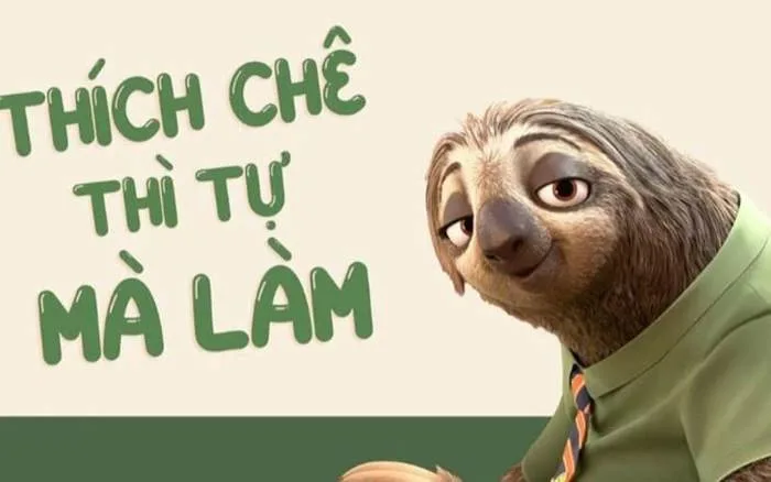 50+ hình nền meme con lười Flash Zootopia cho dân văn phòng