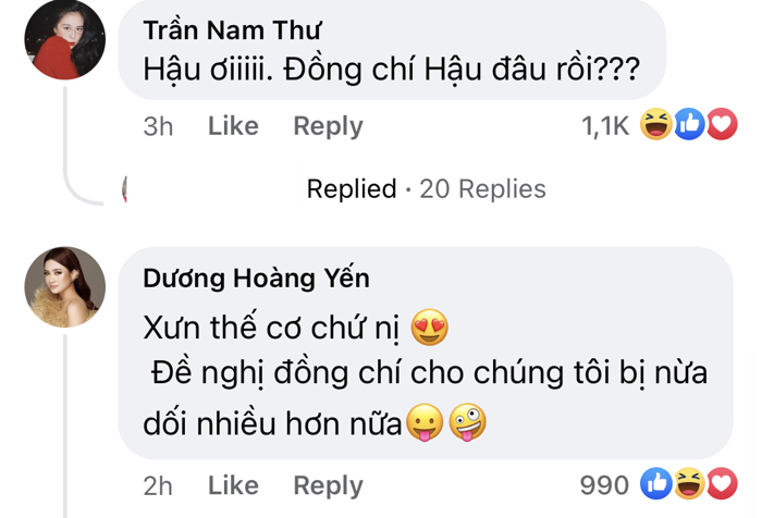 Hậu Hoàng khoe ảnh dịu dàng khác ngày thường khiến Mũi trưởng Long phải  dùng meme 