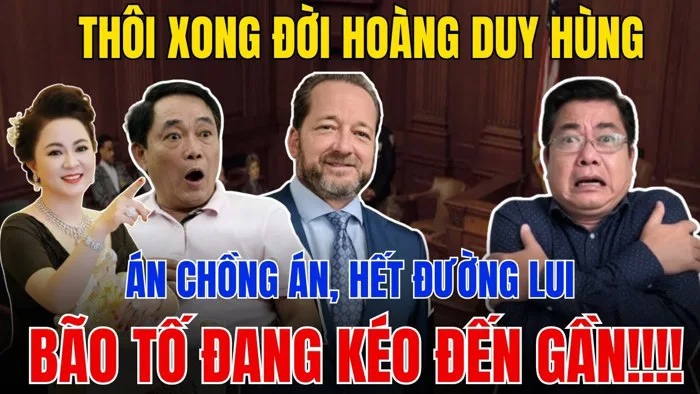 Rúng Động: Thôi Xong Hoàng Duy Hùng Dính 2 Án Nặng Của Phương Hằng – Lần  Này Thì Toang Thật Rồi!