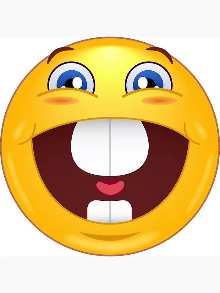 Happy Emoji Meme Art Print