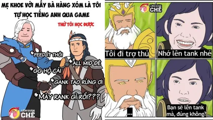 Tổng hợp những ảnh chế meme liên quân mobile hài hước nhất (Phần 3) - NTD  LQ - Liên Quân Mobile