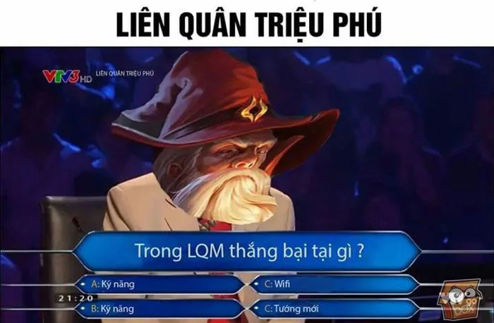 Ảnh vui nhộn | Ai là triệu phú, Liên quân hài, Hài chế