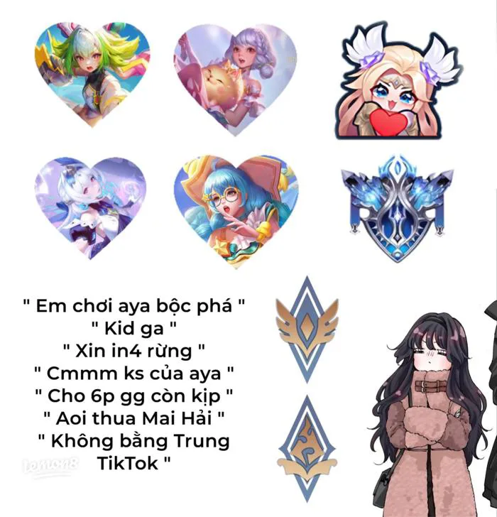 Tổng hợp ảnh meme Liên Quân siêu hài: Aya bộc phá, Krixi, Liliana để bạn  tha hồ ghép