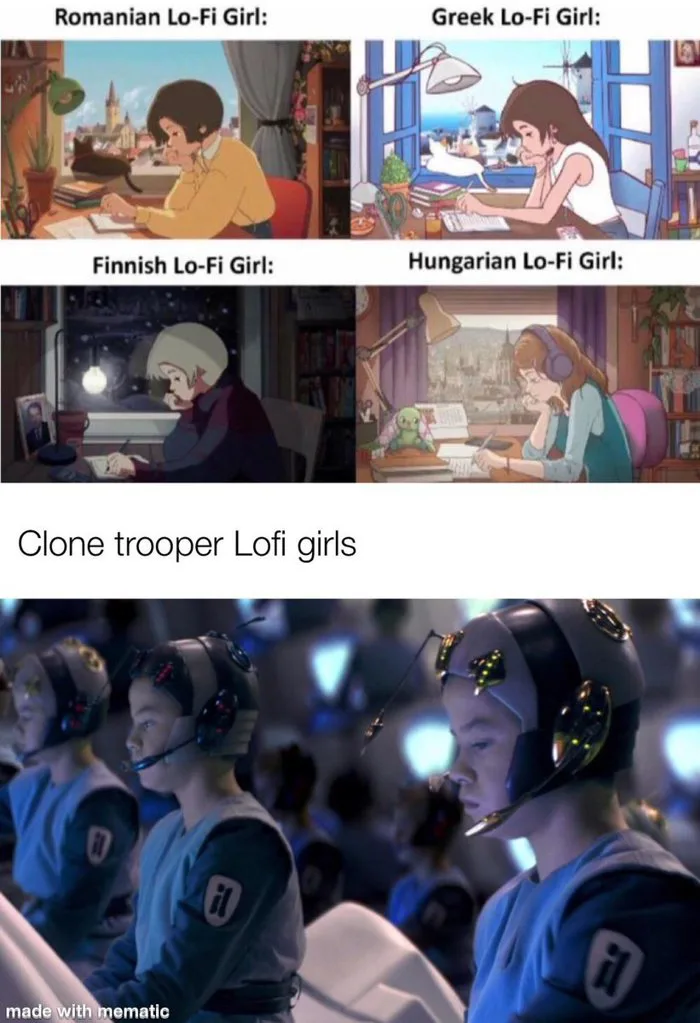 Clone trooper lofi girls https://t.co/EWQ8ZFGEsD