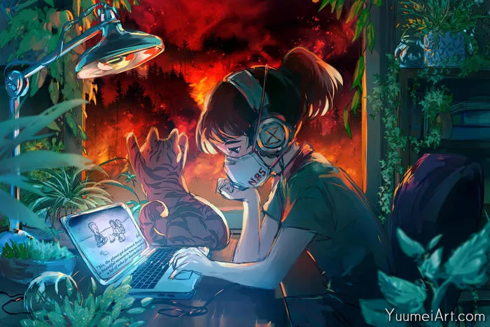 Lofi Cali Girl Meme by yuumei on DeviantArt