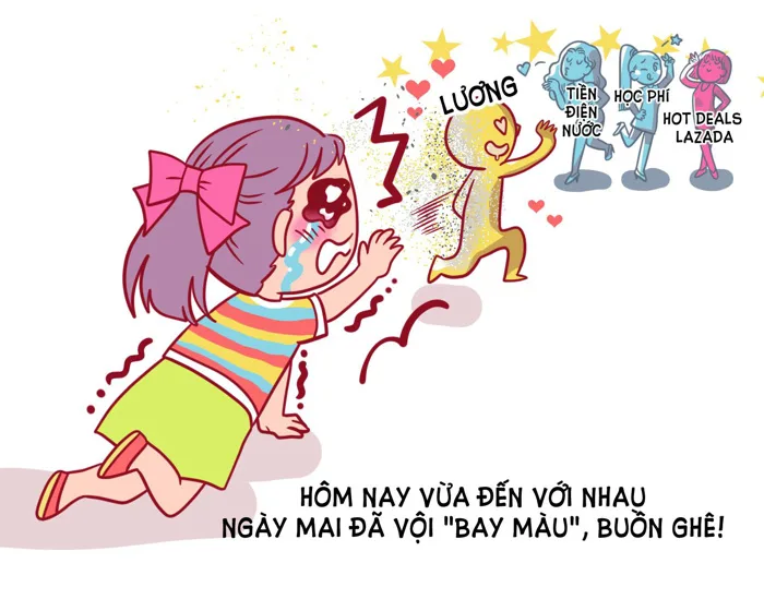 1001 tình huống “bất hủ” khi lương về, ai nhìn cũng thấy quen ghê!